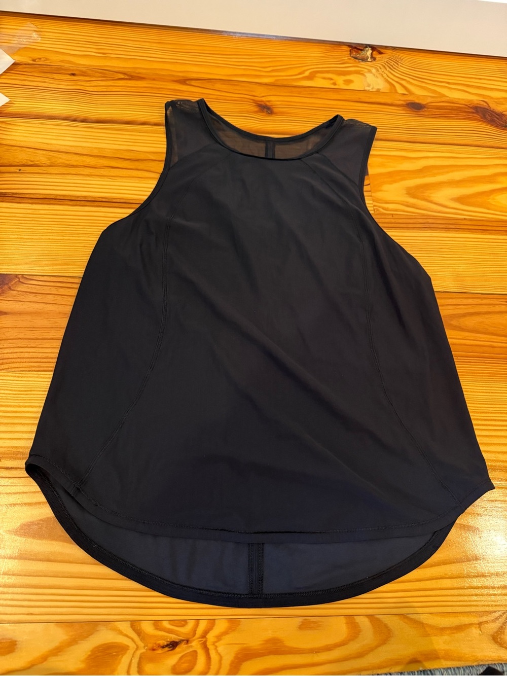 lululemon athletica Black Athletic Tank Top